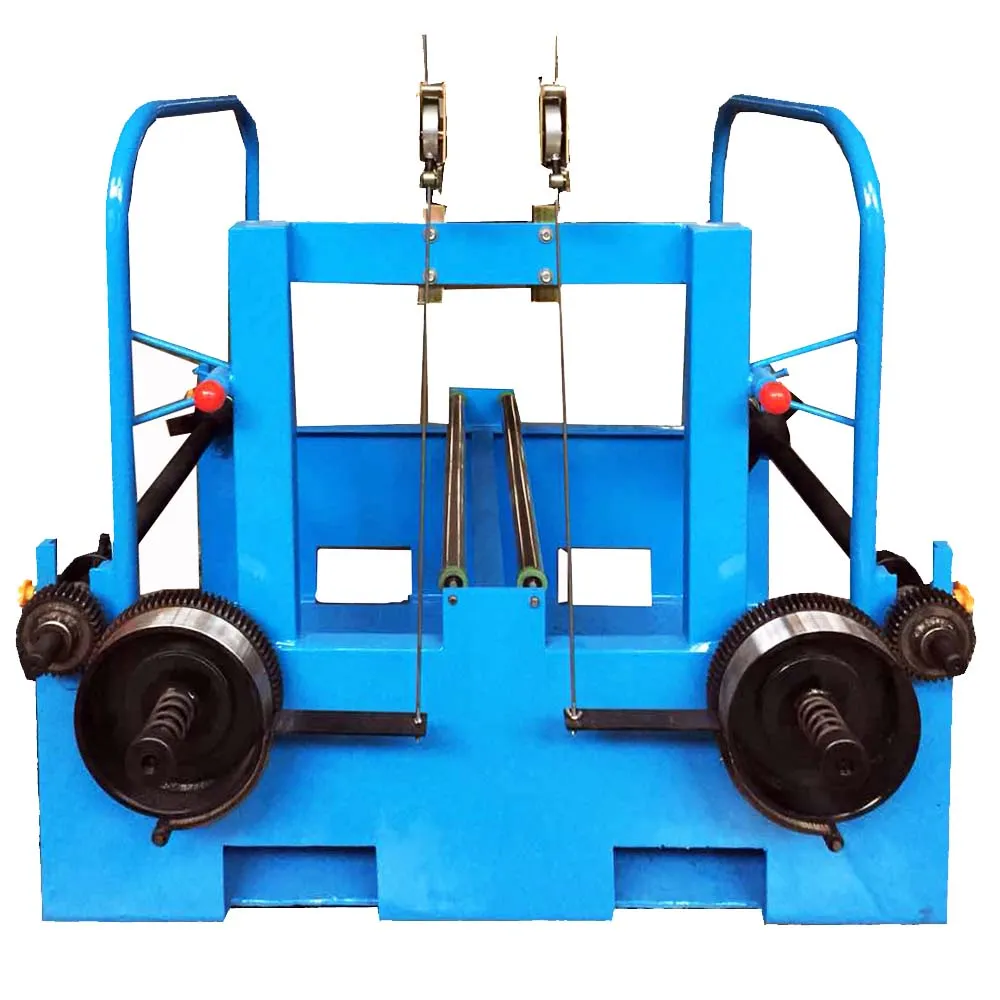 DOUBLE SHAFT WIRE EXTRUSION PAY-OFF CABLE LAYER MACHINE