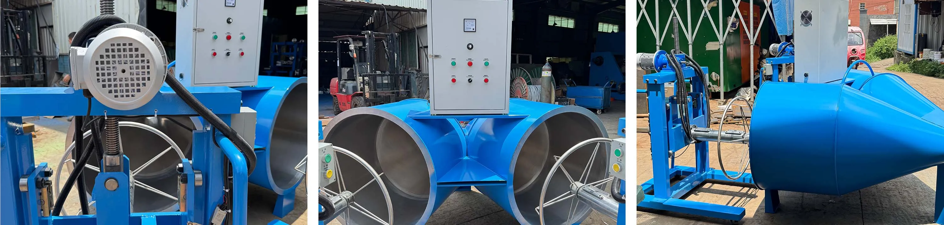 REVOLUTIONARY Φ630MM STAINLESS STEEL DUAL CONE PAYOFF WITH MAGNETIC TENSIONER LAUNCHES FOR HIGH-SPEED WIRE PROCESSING第1张