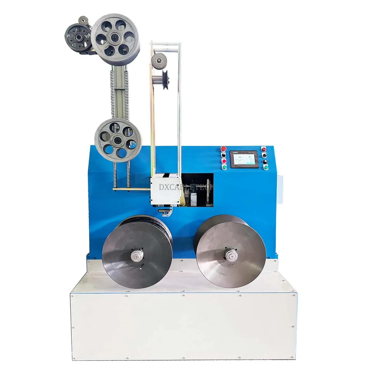 AUTOMATIC 8 CROSS DOUBLE HEADS COILING MACHINE