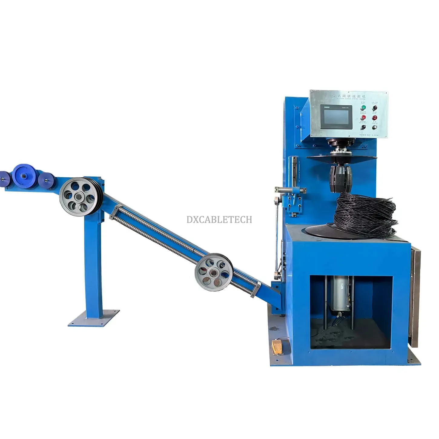 LAN CABLE FIGURE 8 CROSS WINDING COILING MACHINE